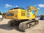 Back of used Excavator